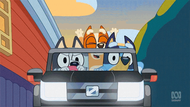 a cartoon of a car with the letter z on the side