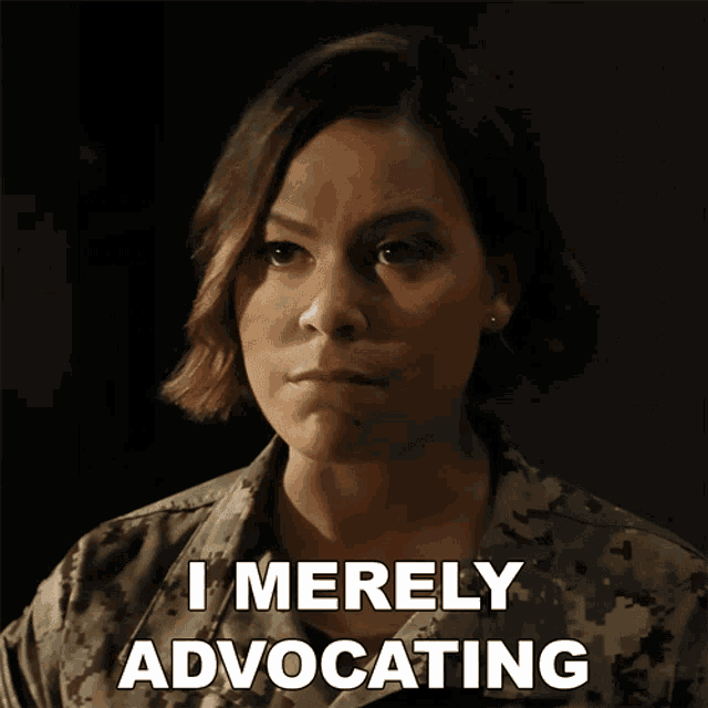 I Merely Advocating The Best Strategic Move Sir Lisa Davis GIF - I Merely Advocating The Best Strategic Move Sir Lisa Davis Seal Team GIFs