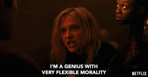 Im A Genius With Very Flexible Morality Do What I Want GIF - Im A Genius With Very Flexible Morality Do What I Want Smart GIFs