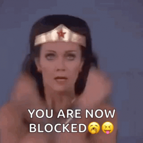 Wonder Woman Block GIF - Wonder Woman Block Lynda Carter GIFs