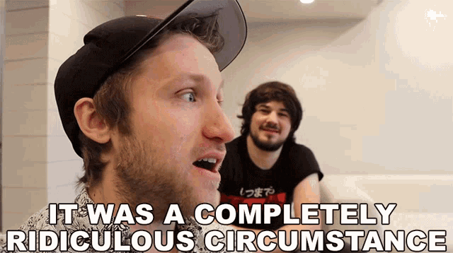 It Was A Completely Ridiculous Circumstance Jesse Ridgway GIF - It Was A Completely Ridiculous Circumstance Jesse Ridgway Mcjuggernuggets GIFs