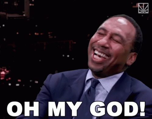 Oh My God Laughing GIF - Oh My God Laughing Stephen A Smith GIFs