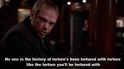 Crowley Torture GIF - Crowley Torture GIFs