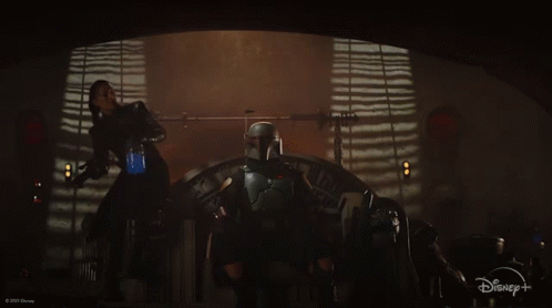 Sitting On The Throne The Book Of Boba Fett GIF - Sitting On The Throne The Book Of Boba Fett Sitting Down GIFs