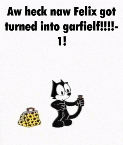 Felix The Cat Garfield GIF - Felix The Cat Garfield Garfielf GIFs