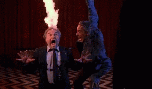 Bob Twin Peaks Finale Fire GIF - Bob Twin Peaks Finale Fire Surprised GIFs