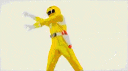 Powerranger Amarelo GIF - Powerranger Amarelo Yellow GIFs