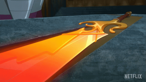 Forging A Sword Masters Of The Universe Revelation GIF - Forging A Sword Masters Of The Universe Revelation The Forge At The Forest Of Forever GIFs