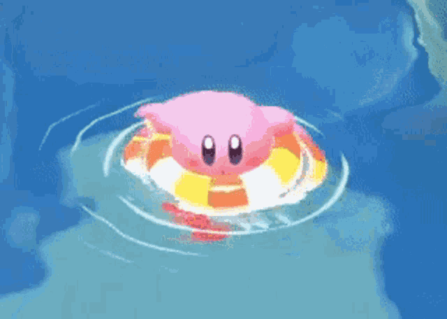 Kirby And The Forgotten Land Kirby GIF - Kirby And The Forgotten Land Kirby Kirby Swimming GIFs