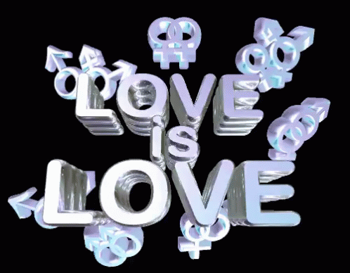 Love Is Love GIF - Love Lovewins Pride GIFs