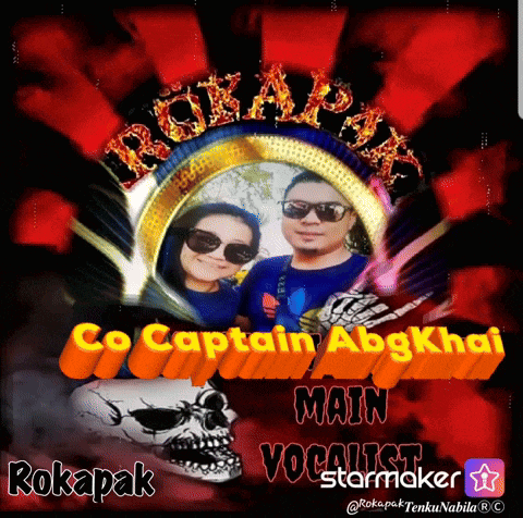 a poster for co captain abgkhai main vocalist