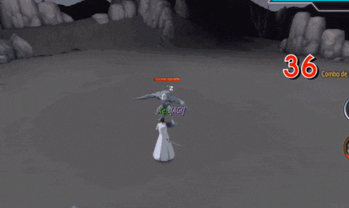 a screenshot of a video game with a character named xeisagil