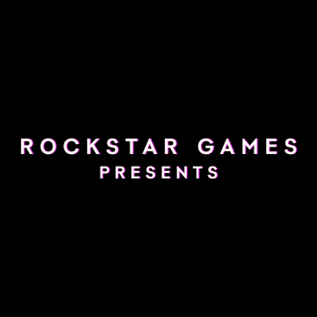 a poster that says rockstar games presents with a picture
