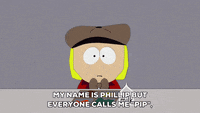 Pip Pirrup Damien Thorn GIF - Pip Pirrup Damien Thorn South Park GIFs