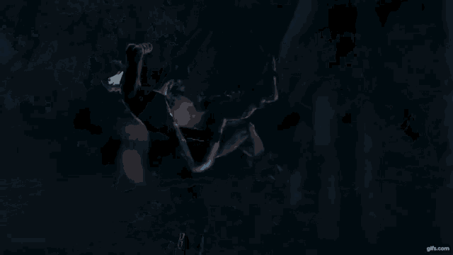a silhouette of a person in a video game with the website gifs.com at the bottom of the screen