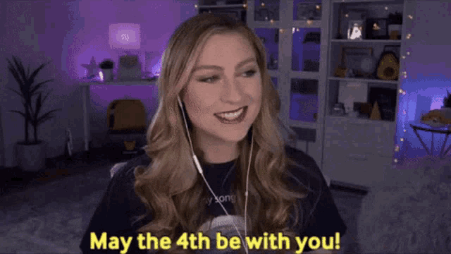 Katie Wilson May The4th Be With You GIF - Katie Wilson May The4th Be With You GIFs