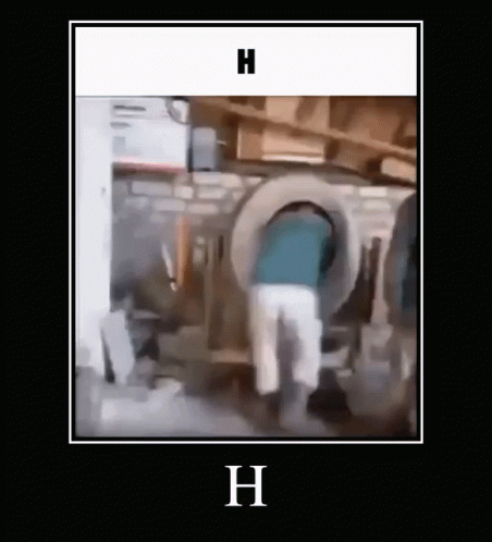 The Letter H Spinning GIF - The Letter H Spinning Man GIFs