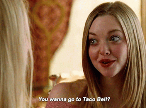 Mean Girls Karen Smith GIF - Mean Girls Karen Smith You Wanna Go To Taco Bell GIFs