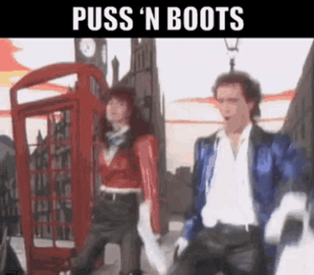 Adam Ant Puss N Boots GIF - Adam Ant Puss N Boots 80s Music GIFs
