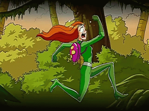 Totally Spies Sam GIF - Totally Spies Sam Running Away GIFs