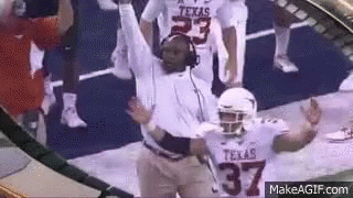 Charlie Strong Fist Pump GIF - Charlie Strong Fist Pump Nfl GIFs
