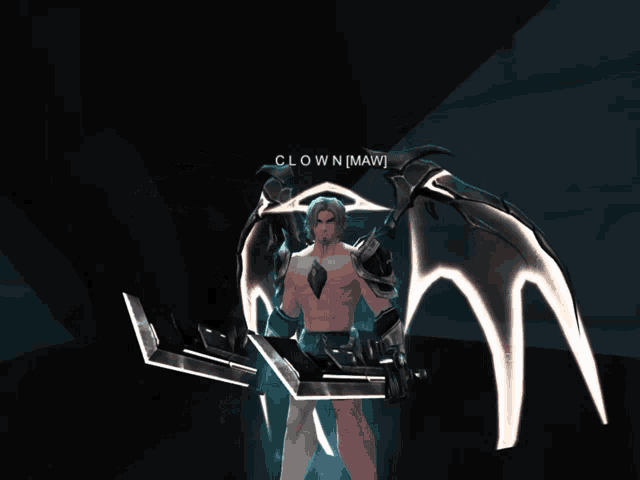 a video game character named clown [ maw ]