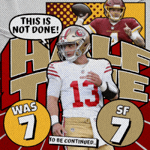 a football player with the number 13 on his jersey says this is not done