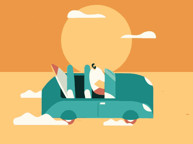 Driving Road Trip GIF - Driving Road Trip Sunset GIFs