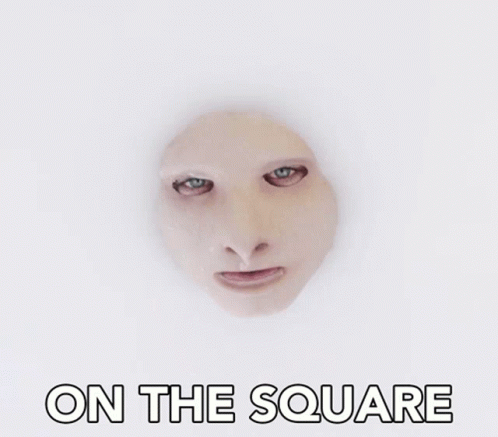 On The Square Regretting GIF - On The Square Regretting Surprised GIFs