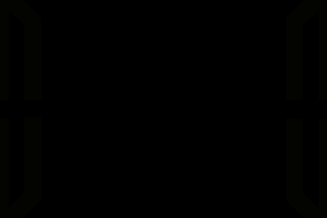 a purple and white striped background with a small circle in the middle