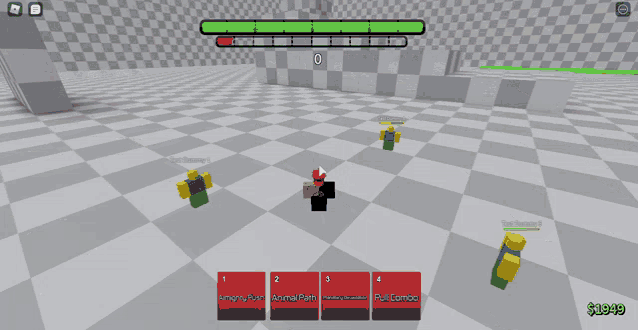 a screenshot of a video game with a green bar that says $ 19.19 on it