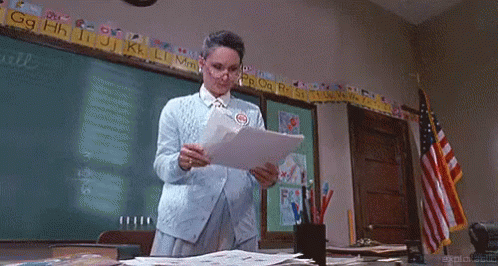 First Day Back At School GIF - Fuck You Bitch Teacher Paper GIFs