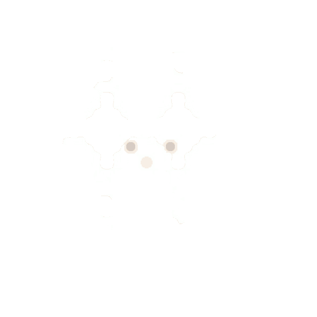 a pixel art drawing of a speech bubble with a face inside of it .