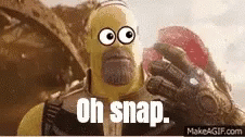 Thanos Oh Snap GIF - Thanos Oh Snap Homer GIFs