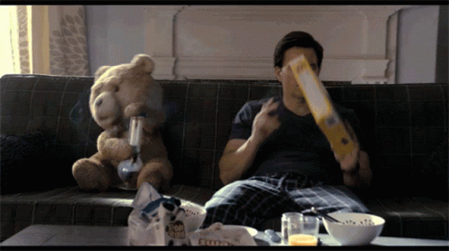 Couch Ted GIF - Couch Ted Bear GIFs
