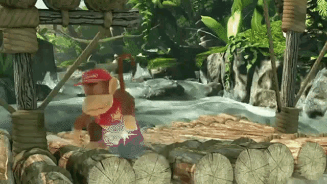 Diddy Kong Super Smash Bros GIF - Diddy Kong Super Smash Bros Ryu GIFs