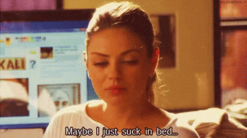 Friends With Benefits Suck In Bed GIF - Friends With Benefits Suck In Bed Mila Kunis GIFs
