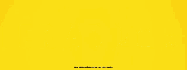 a yellow background with the word feria in black letters
