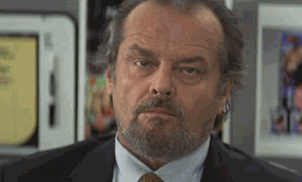 He'S Not Messin' Around GIF - Jack Nicholson Fuck Off Finger GIFs
