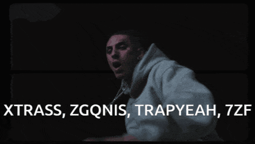 xtrass zgqnis trapyeah 7ze is written on a screen