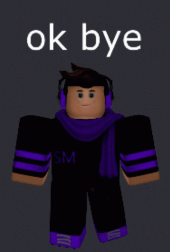 Peace Out Roblox GIF