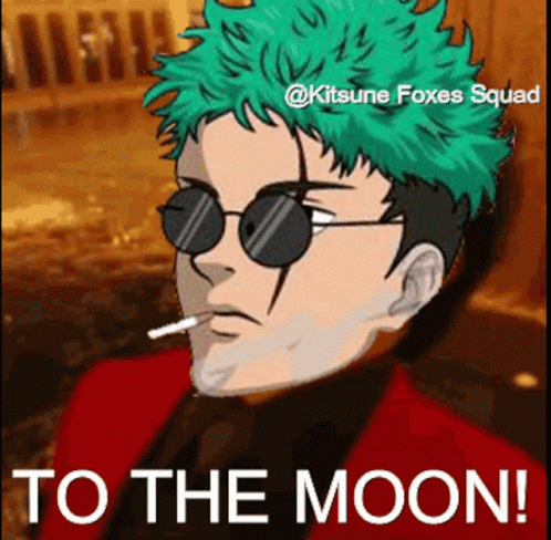 Kitsune Foxes Nft To The Moon GIF - Kitsune Foxes Nft To The Moon GIFs