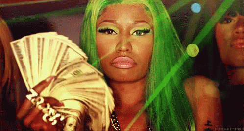 Nicki Minaj Money GIF - Nicki Minaj Money Laser GIFs