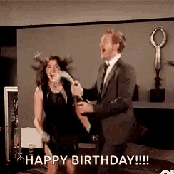 Celebrate Happy Birthday GIF
