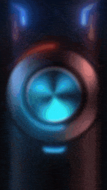 a button that says ' asking ' on it in a circle
