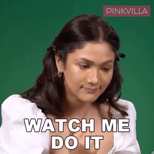 Watch Me Do It Ridhima Pandit GIF - Watch Me Do It Ridhima Pandit Pinkvilla GIFs