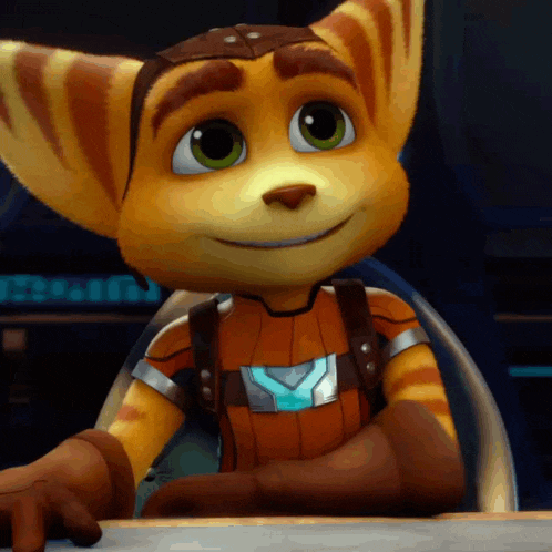 a close up of a cartoon character 's face with the letter v on his chest