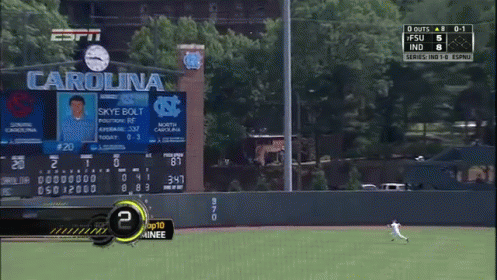 What A Diving Catch GIF - Ncaa Baseball College GIFs