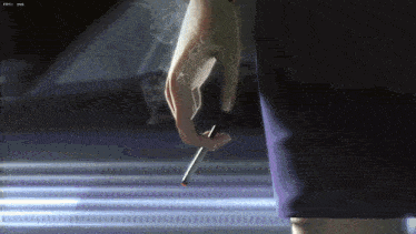 a person is smoking a cigarette with a fps of 194