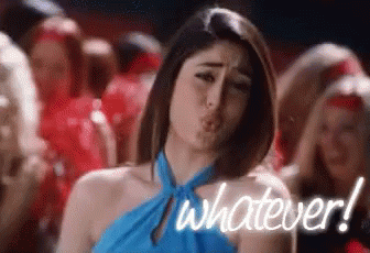 Whatever! GIF - Kareenakapoor Whatever Bollywood GIFs